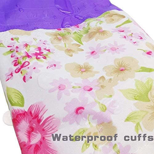 KINGFINGER Reusable Dishwashing Gloves - Latex-Free Waterproof Durable