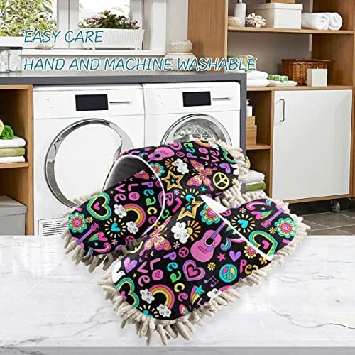 DOMIKING Doodle Slippers Eco-Friendly Cleaning