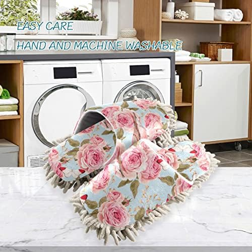 Roses Birds Mop Slipper