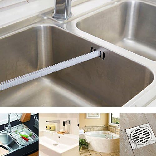 Sink Drain Cleaner Snake Tools Hair Clog Remover for Kitchen Bathroom Pipeline