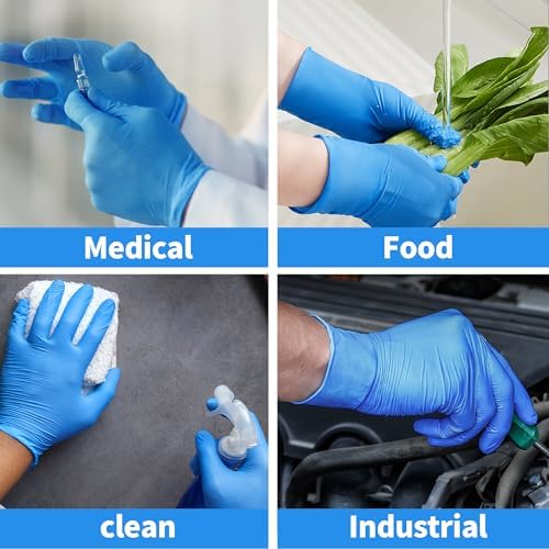 Basic Vinyl Gloves 4 Mil Powder-Free Latex-Free 100PCS