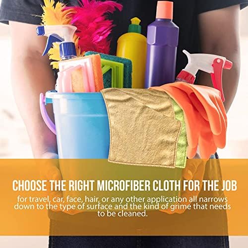 5-Piece Microfiber Cleaning Cloth Set