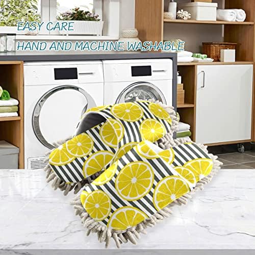 Lemons Mop House Slippers - Durable Efficient for Cleaning