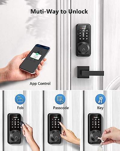 Smart Front Door Lock Set with APP Control
