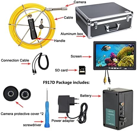 7-inch 20M Capacity Cam with IP68 for Sewer Inspection