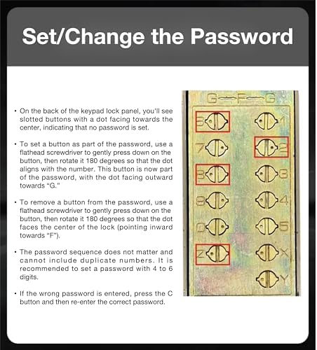 Quick-Set Door Lock with Keyless Entry for Your Secure Home