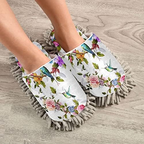 Machine Washable Spring Mop Slippers for Bathroom Kitchen Cleaning