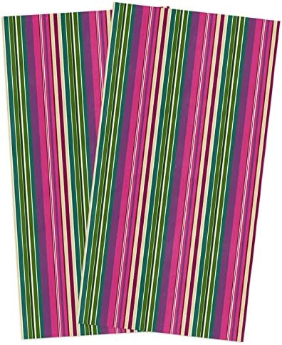 Colorful Stripes Kitchen Towels