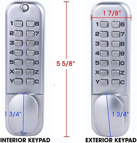 MUTEX MX920 Door Lock with Keyless Entry