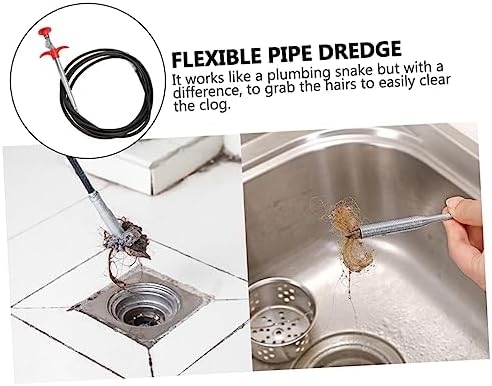 2-Piece Steel Drain Cleaning Tool Set