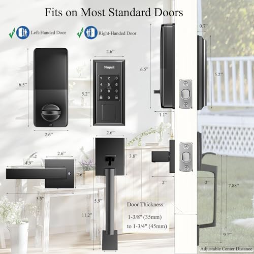 Smart Front Door Lock Set