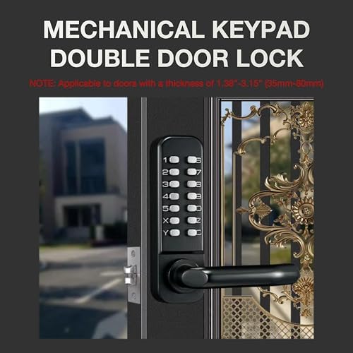 Quick-Set Door Lock with Keyless Entry for Your Secure Home