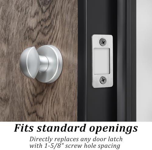 Large Hole Strike Plate for Exterior Doors