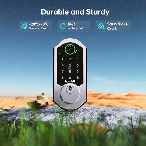 Smart Front Door Lock Set for Secure Easy Entry