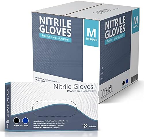 Premium Nitrile Gloves Disposables Comfortablelatex-free HEX001