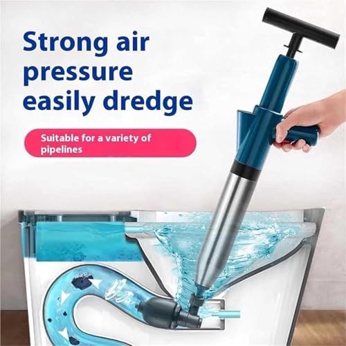 Fast-acting Pneumatic Plunger for Efficient Drain Cleaning