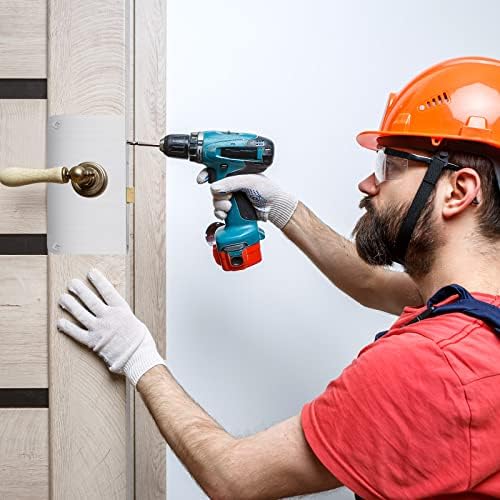 Dunzy Door Reinforcement Plate - Strengthen Secure Your Door in Seconds
