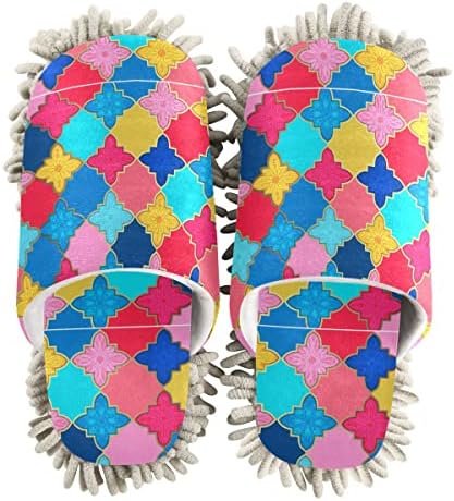 Elegant Washable Mop Slippers