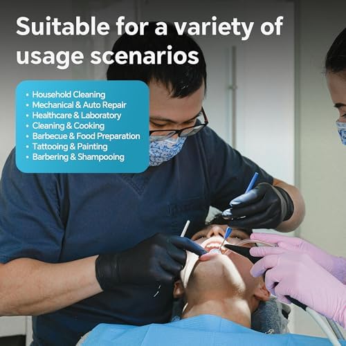 UYKKE Heavy Duty Nitrile Gloves