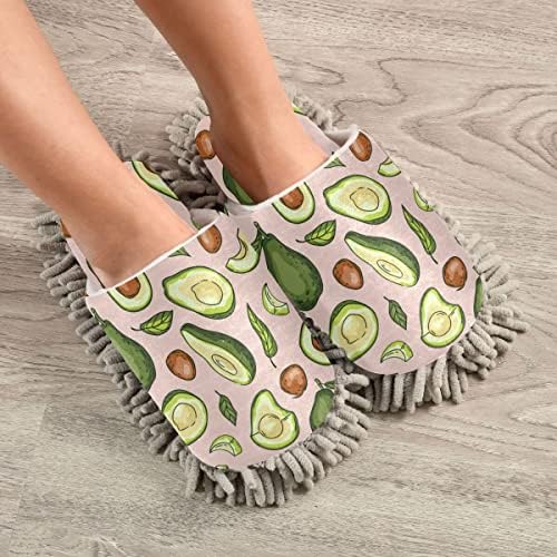 Premium Avocado Mop Slippers Soft Comfortable for Easy Cleaning