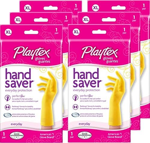 Playtex HandSaver Reusable Rubber Gloves X-Large