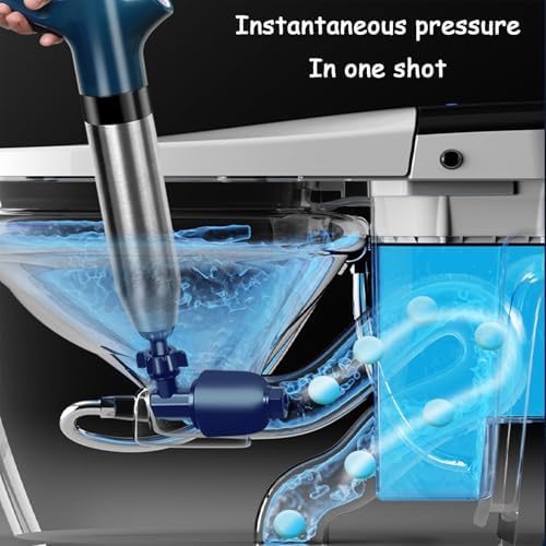 Pneumatic Floor Drain Unclogger Tool