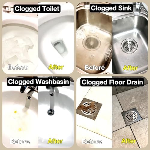 High-Pressure Toilet Plunger Powerful at Removing Blockages