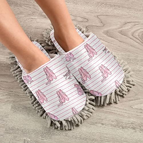 Ergonomic ballet slippers for mopping perfect for cleaning without bending over