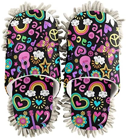DOMIKING Doodle Slippers Eco-Friendly Cleaning