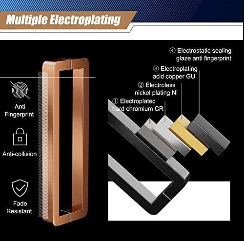 ANQKYO Heavy Duty Stainless Steel Door Handle