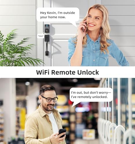 Secure Front Door Lock with Alexa Google Assistant