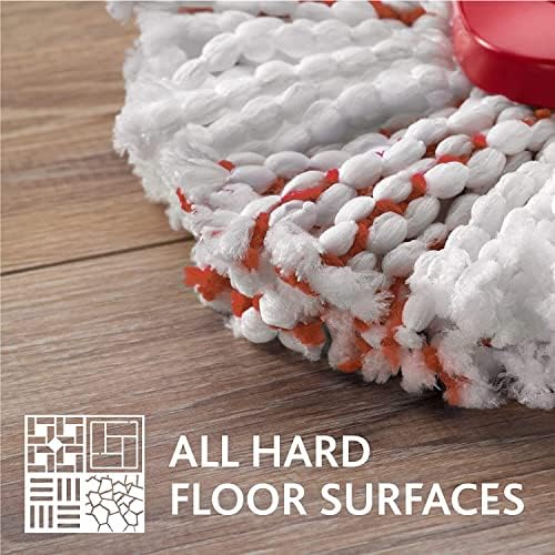 Efficient Deep Clean Mop Head Replacement - Machine Washable Reusable