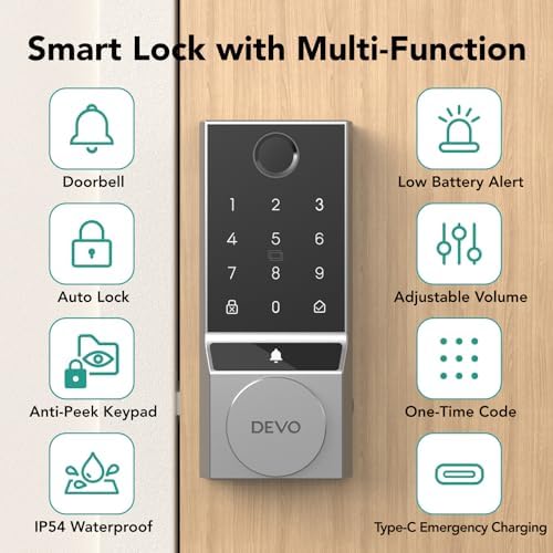 Keyless Entry Door Lock by Devo
