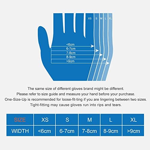 AGAG Nitrile Gloves Experience Black Cooking Gloves 100PCs 5mil Ultra Strong Cleaning Gloves