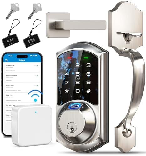 Veise Fingerprint Front Door Lock