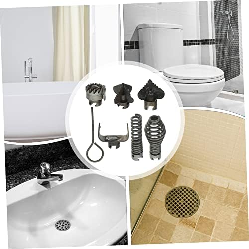 7-Piece DredgeSpring Connector Drain Cleaner Set for Clog Removal