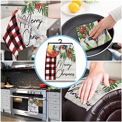 ZOE GARDEN Christmas Kitchen Towels